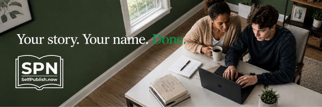 Your story. Your name. Done. — SelfPublish.now