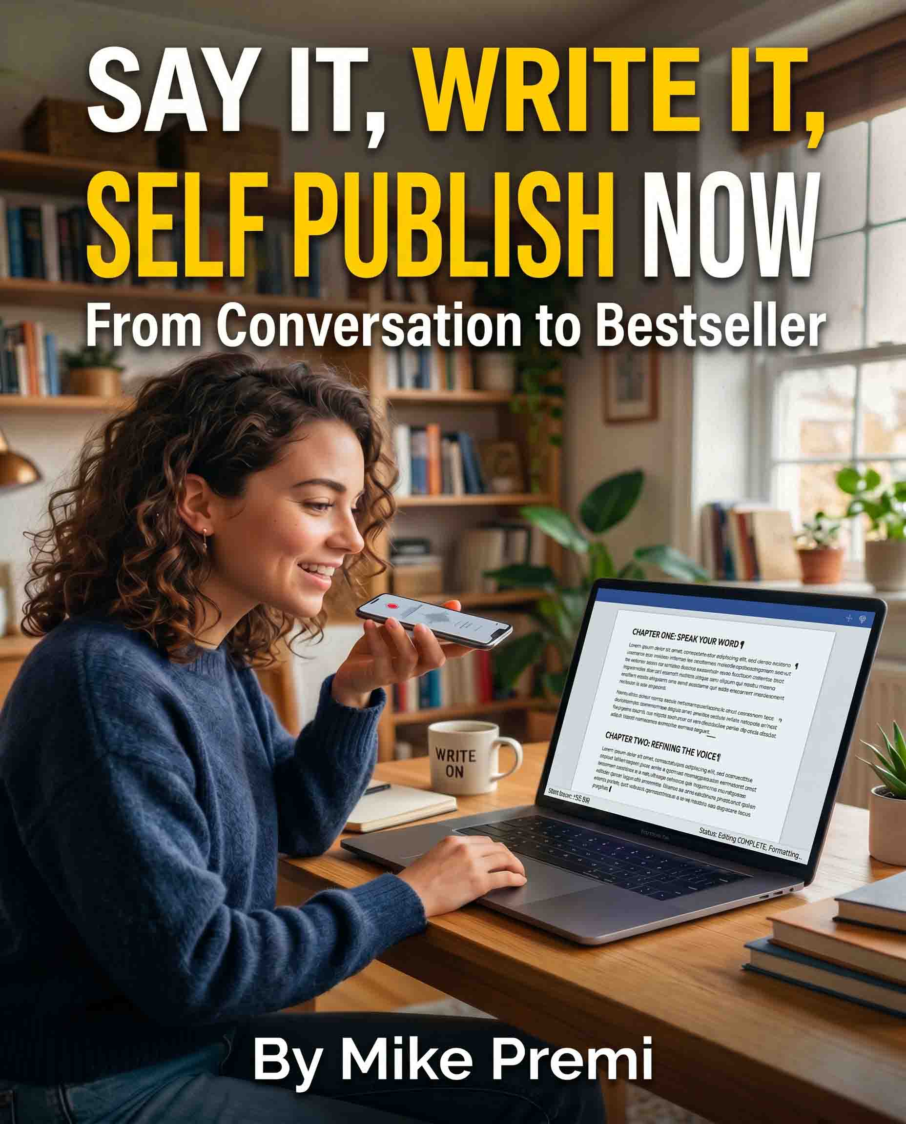 Say It, Write It, Self Publish Now — From Conversation to Best Seller by Mike Premi